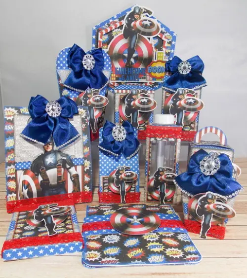 Arquivo de corte Capitão America STUDIO e PDF- COD.: 1353