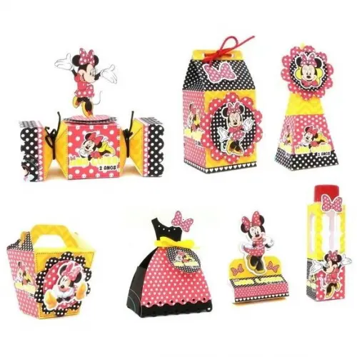 Arquivo de corte Minnie Vermelha STUDIO - COD.: 1204