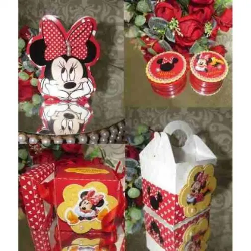 Arquivo de corte Minnie Vermelha STUDIO - COD.: 1203