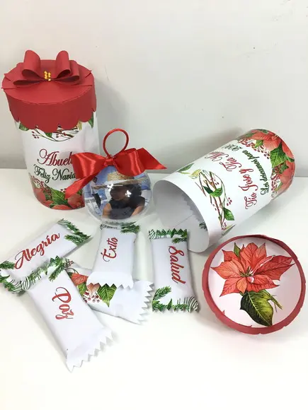 Arquivo de Corte Caixa pra Bolas de Natal Studio Cod:.1198