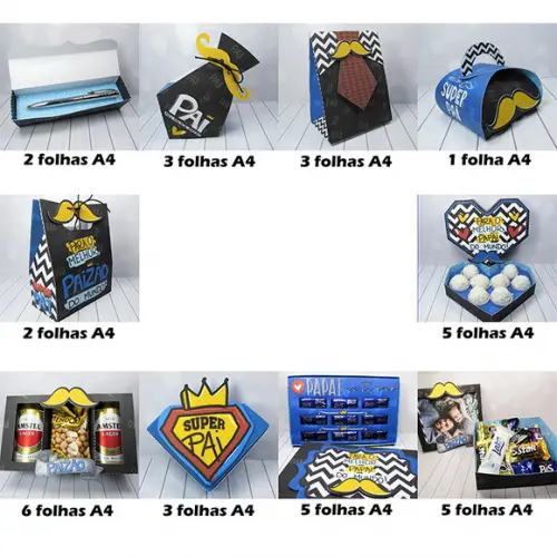 Arquivo de corte Kit Dia dos Pais COD:.937