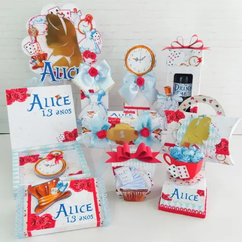 Arquivo de corte Alice no Pais das Maravilhas - COD.: 758