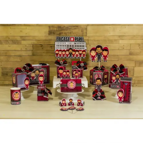 Arquivo de corte La Casa de Papel - COD.: 320