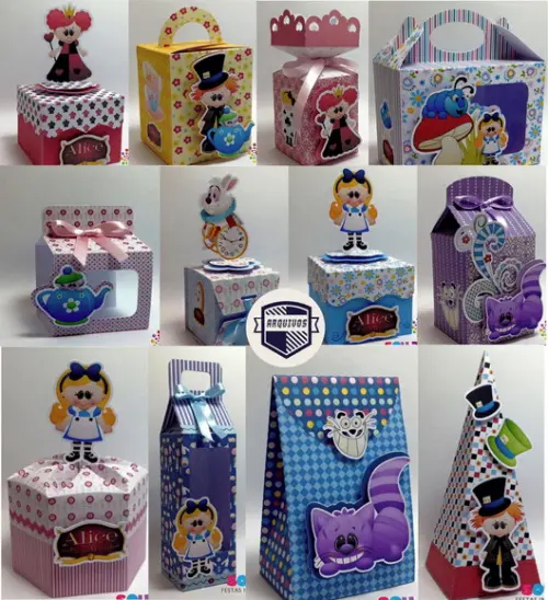 Arquivo de corte Alice no Pais das Maravilhas - COD.: 129