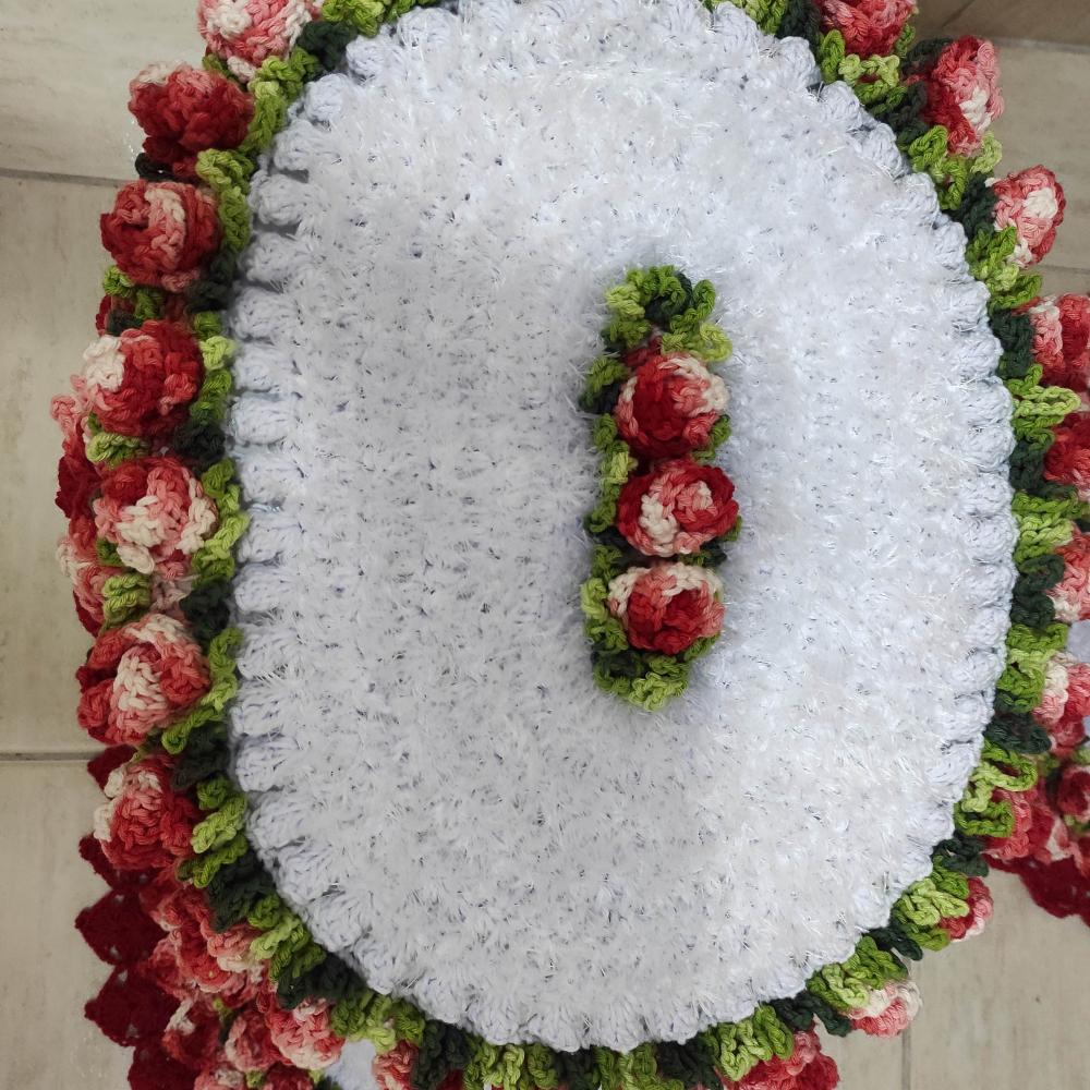 jogo de banheiro croche