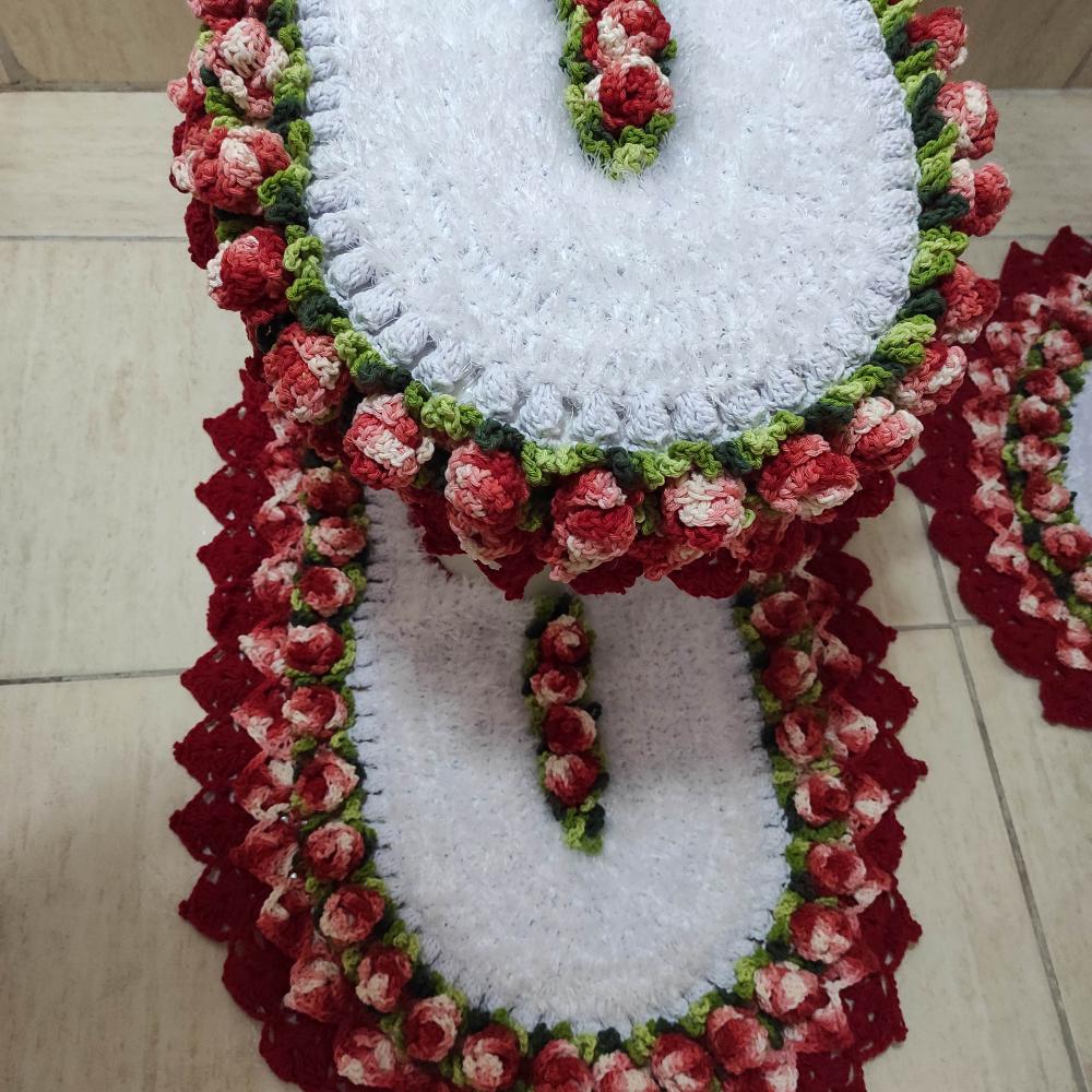 jogo de banheiro croche