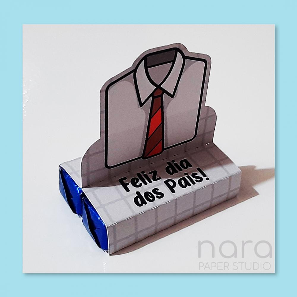 Porta Bis Duplo Dia dos Pais Camisa Social Personalizado