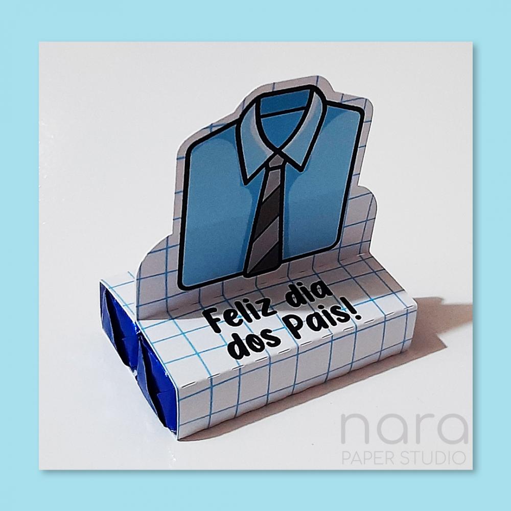 Porta Bis Duplo Dia dos Pais Camisa Social Personalizado