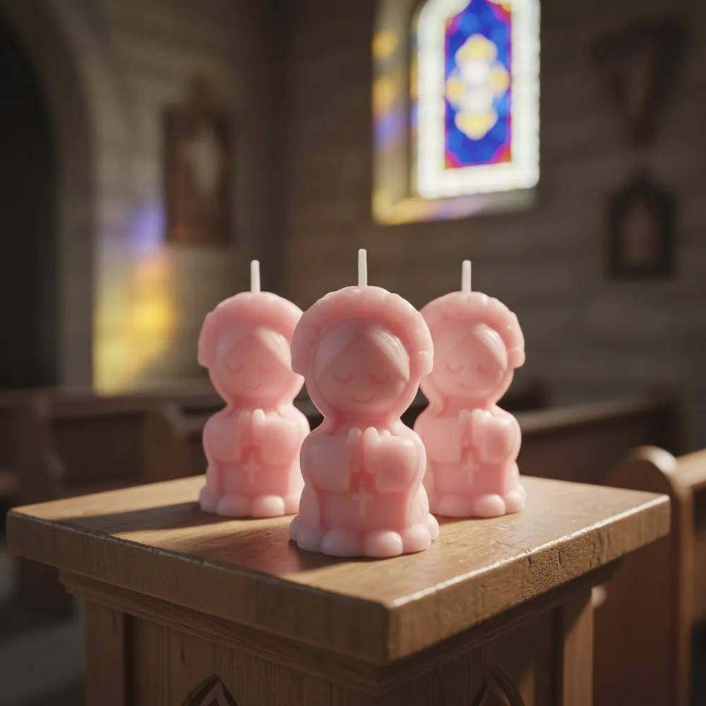 Vela mini Nossa Senhora lembrancinha