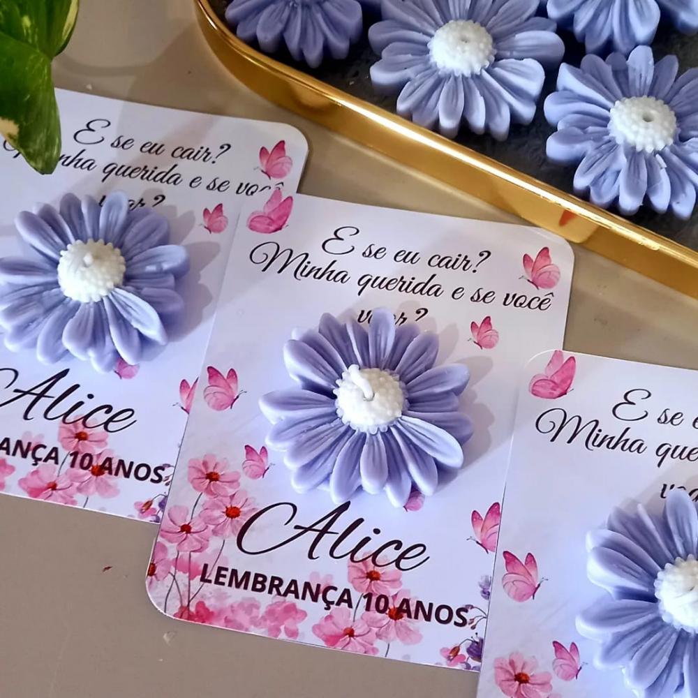 Vela Margarida no Cartão