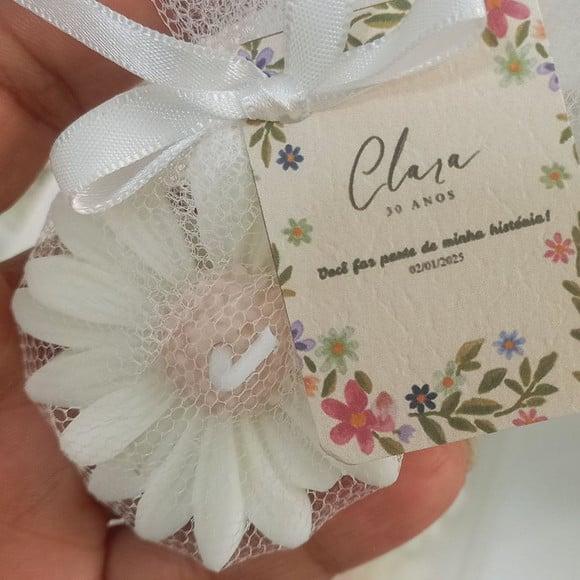 Vela Margarida Lembrancinha
