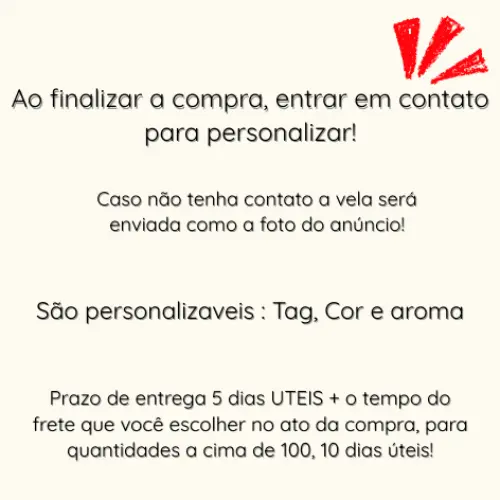 Vela Margarida pra lembrancinha