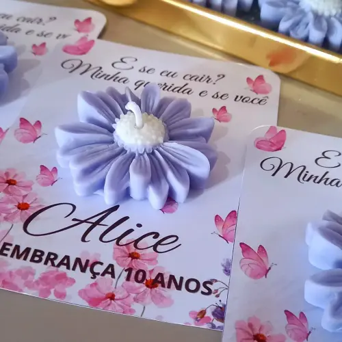 Vela Margarida no Cartão