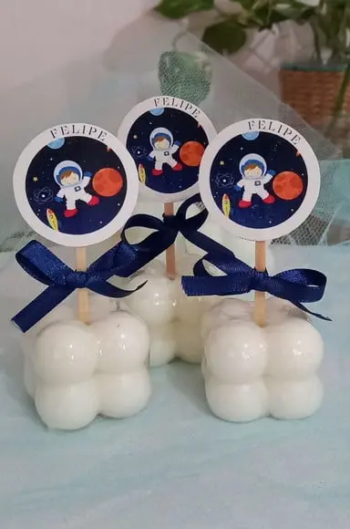 Vela Bubble com Tag