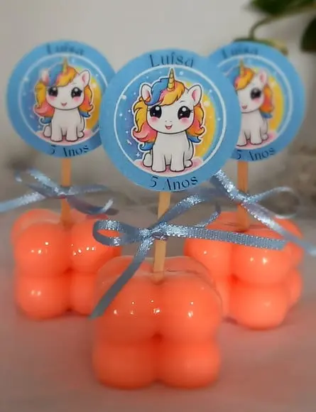 Vela Bubble com Tag