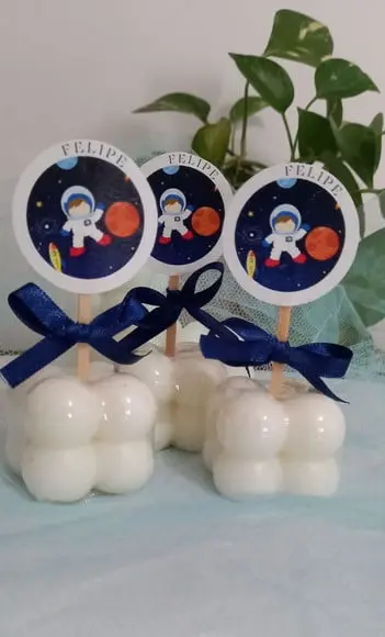 Vela Bubble com Tag