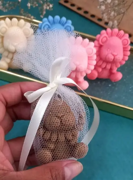 Vela Leão Lembrancinha