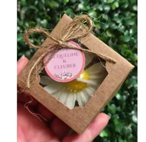 Vela Margarida Lembrancinha