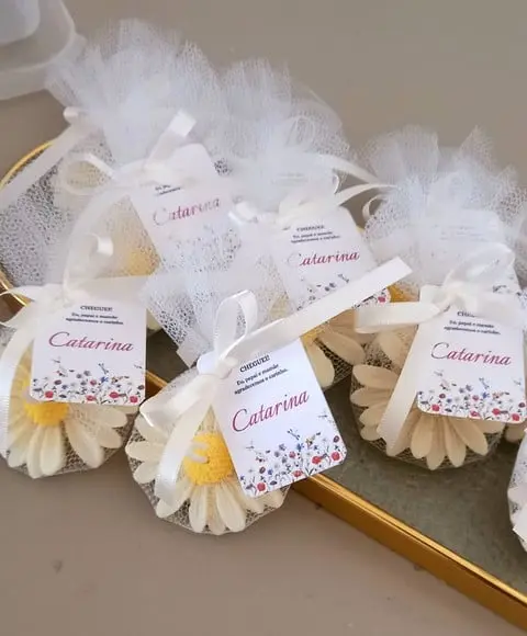 Vela Margarida Lembrancinha