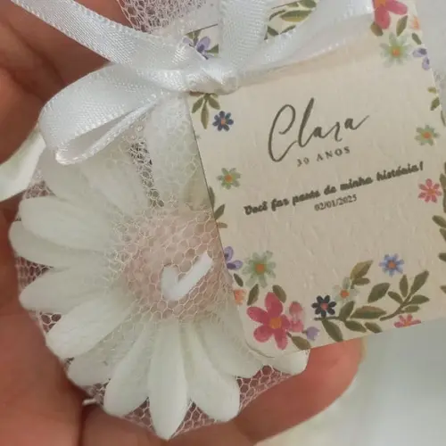 Vela Margarida Lembrancinha