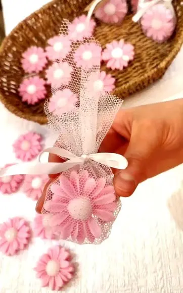 Vela Margarida Lembrancinha