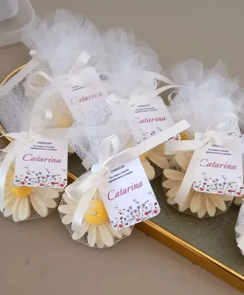 Vela Margarida Lembrancinha