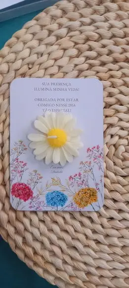 Vela Margarida no Cartão