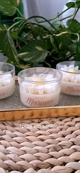 Vela Margarida no Pote