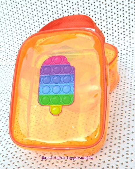 Bolsa Cristal-transparente Pop It