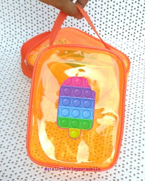Bolsa Cristal-transparente Pop It