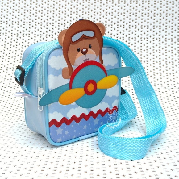 Bolsa de Ombro - Ursinho Aviador