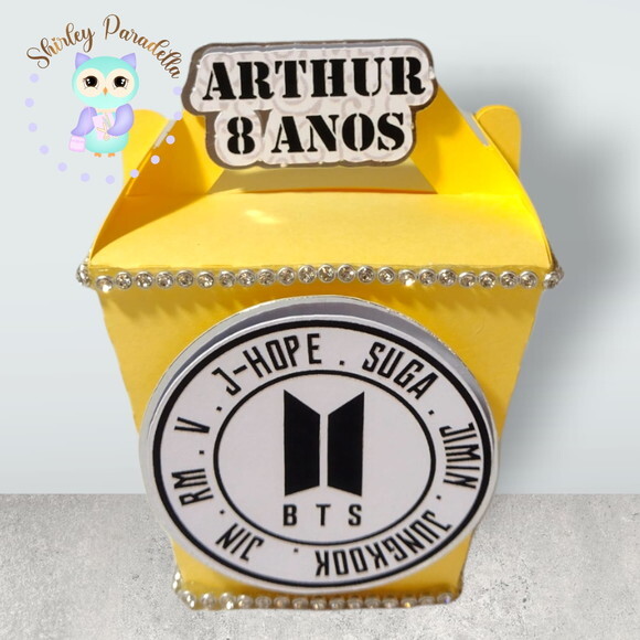Kit Festa Bts Luxo - 20 Peças