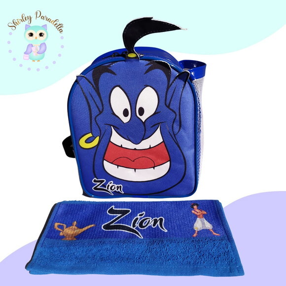 Kit Mochila 3d + Toalhinha