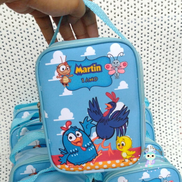 Lancheira Galinha Pintadinha