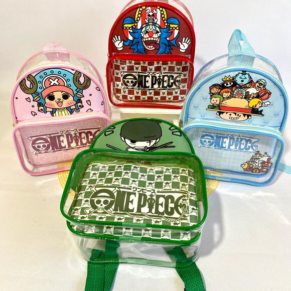 Mochila One Piece cristal com bolso