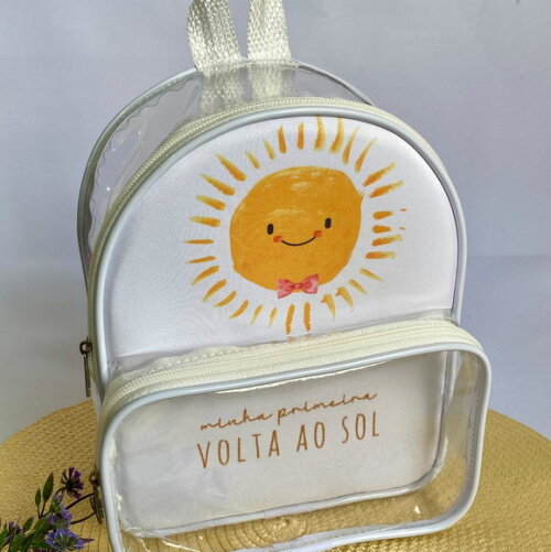 60 Mochilas com Bolso G - Solzinho