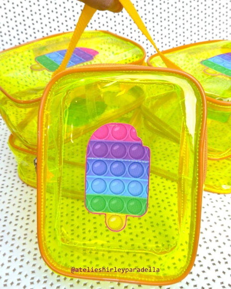 Bolsa Cristal-transparente Pop It