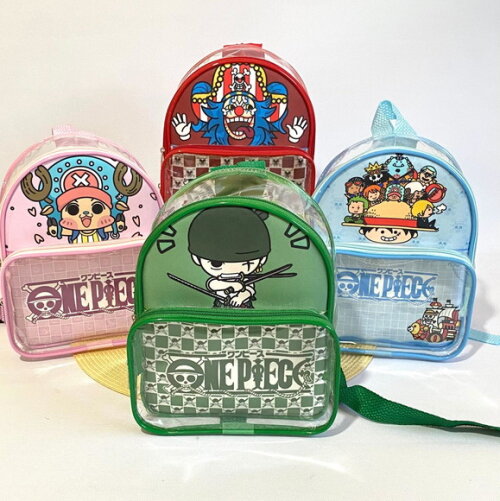 Mochila One Piece cristal com bolso