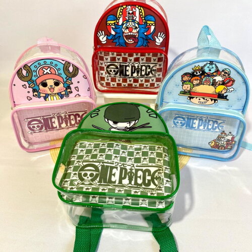 Mochila One Piece cristal com bolso