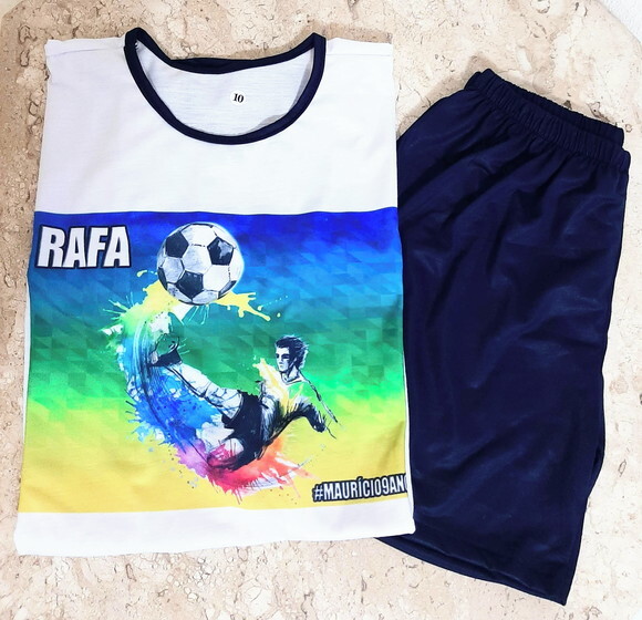 Pijama Curto Personalizado
