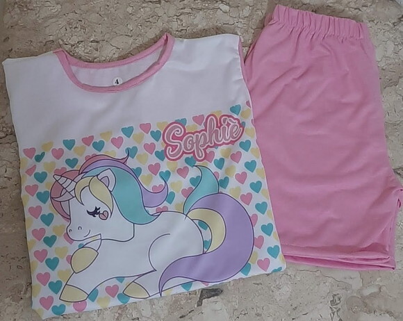 Pijama Curto Personalizado