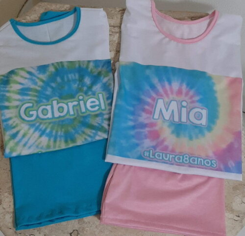Pijama Curto Personalizado
