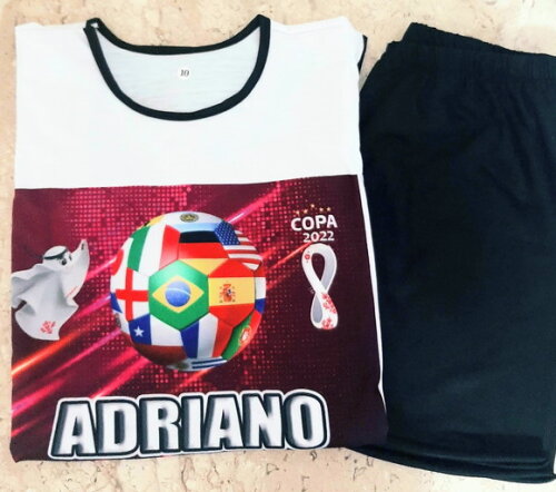 Pijama Curto Personalizado