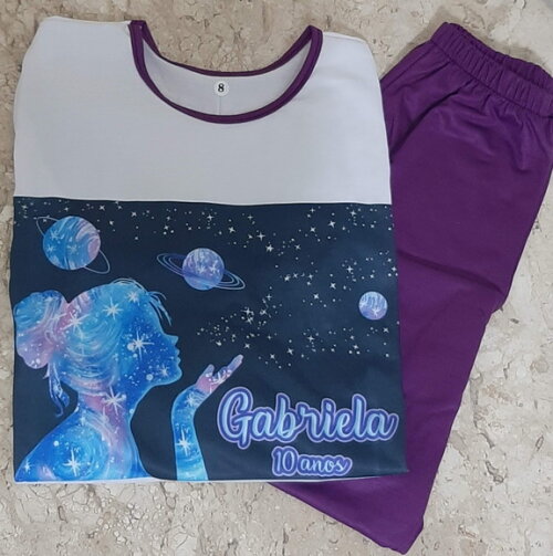 Pijama Longo Personalizado