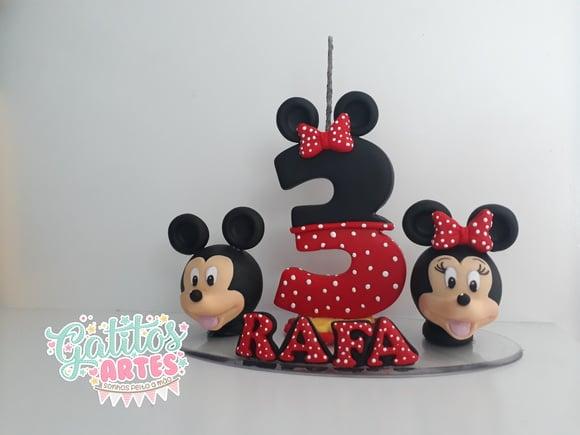Vela Minnie e Mickey