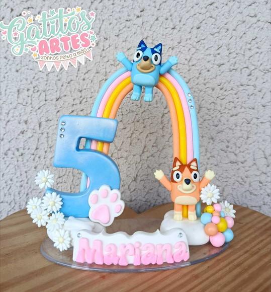 Vela Bluey e Bingo