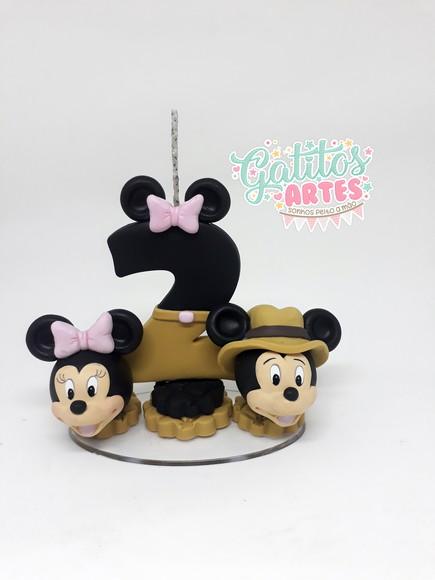 Vela Mickey e Minnie Safari
