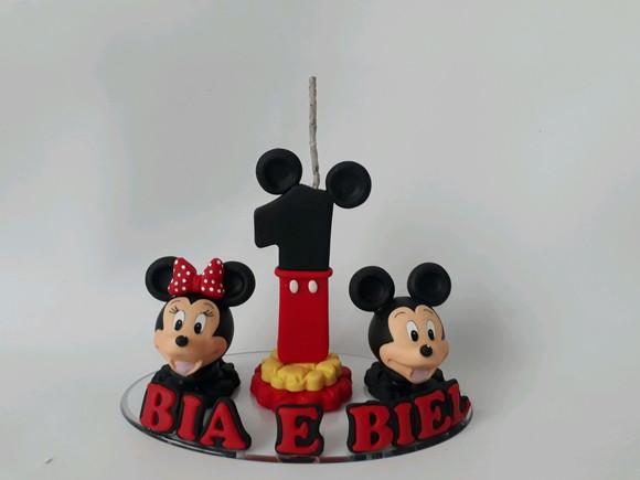 Vela Minnie e Mickey