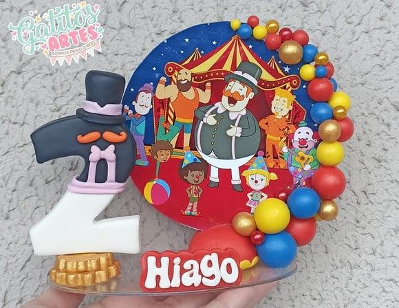 Vela Cenário Mundo Bita Circo