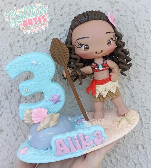 Topo de Bolo Moana
